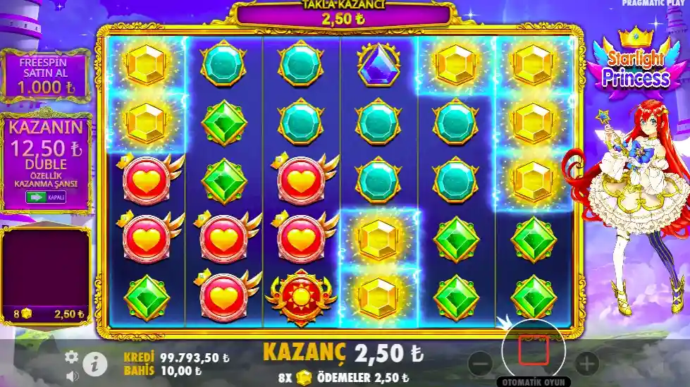 Işıltılı Prenses - Klasik Slot Oyununda Büyük Kazanç Şansını Yakalayın!